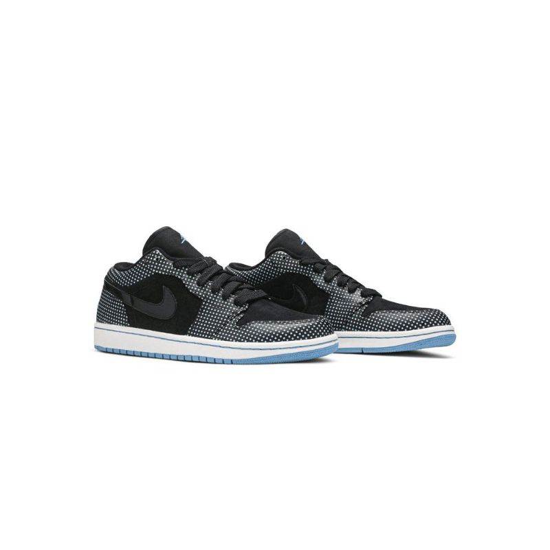 Ανδρικά Παπούτσια Air Jordan 1 Phat Low Μαύρος Μπλε Άσπρο