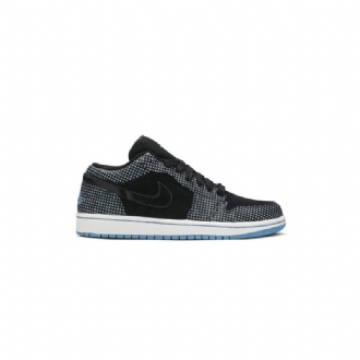 Ανδρικά Παπούτσια Air Jordan 1 Phat Low Μαύρος Μπλε Άσπρο