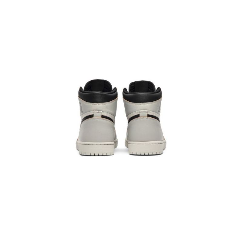 Ανδρικά Παπούτσια Air Jordan 1 React Γκρί Μαύρος Ροζ