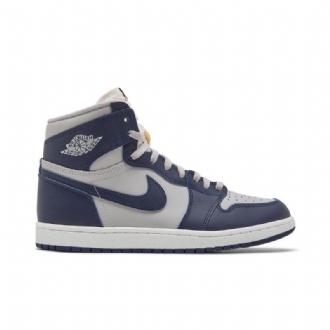 Ανδρικά Παπούτσια Air Jordan 1 Retro High '85 Σκούρο Μπλε Γκρί