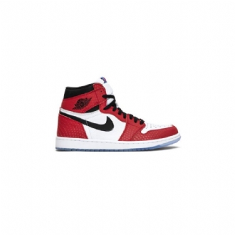 Ανδρικά Παπούτσια Air Jordan 1 Retro High Και Κόκκινος Άσπρο Μαύρος Μπλε