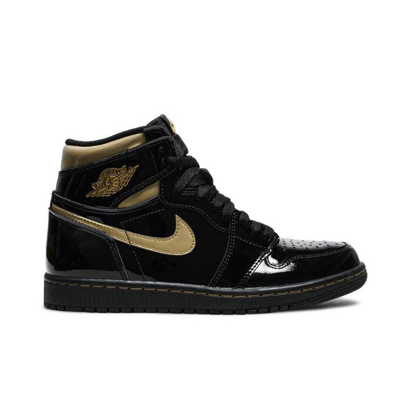 Ανδρικά Παπούτσια Air Jordan 1 Retro High Και Μαύρος Χρυσός