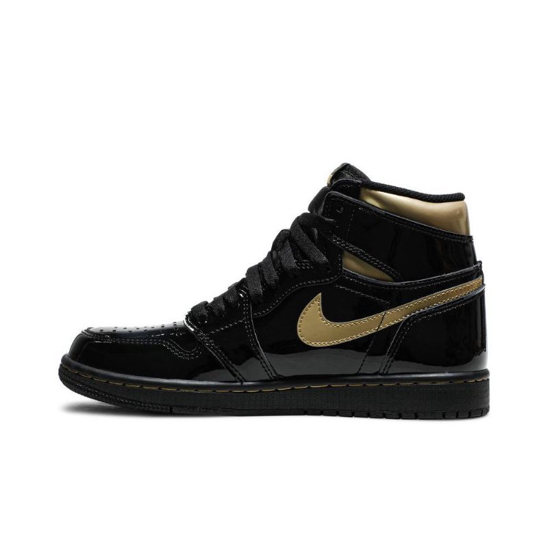 Ανδρικά Παπούτσια Air Jordan 1 Retro High Και Μαύρος Χρυσός