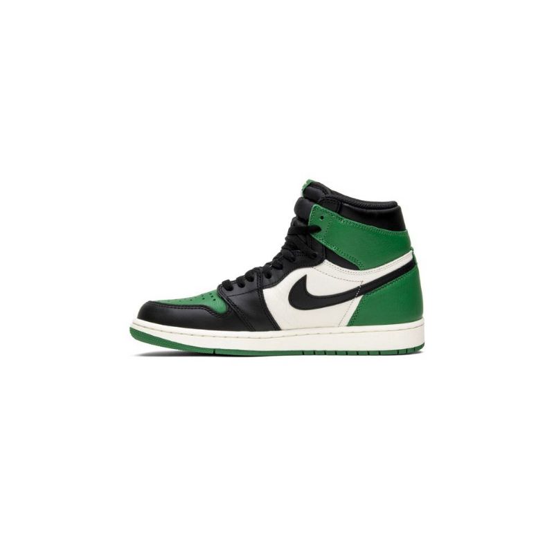 Ανδρικά Παπούτσια Air Jordan 1 Retro High Και Πράσινος Άσπρο Μαύρος