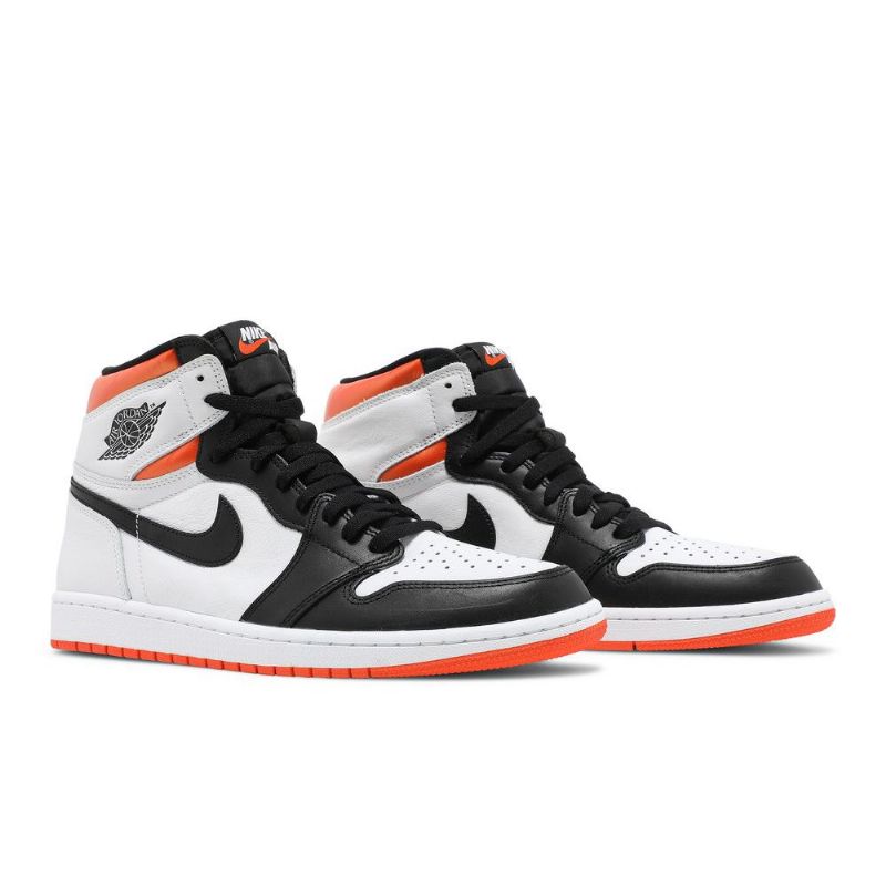 Ανδρικά Παπούτσια Air Jordan 1 Retro High Og Άσπρο Πορτοκάλι Μαύρος