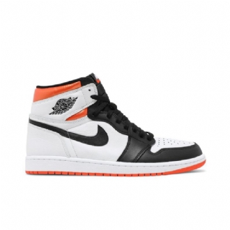 Ανδρικά Παπούτσια Air Jordan 1 Retro High Og Άσπρο Πορτοκάλι Μαύρος
