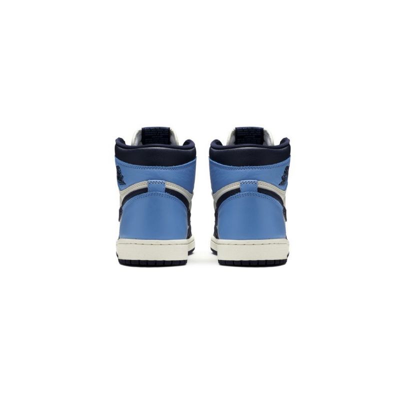 Ανδρικά Παπούτσια Air Jordan 1 Retro High Og Άσπρο Σκούρο Μπλε