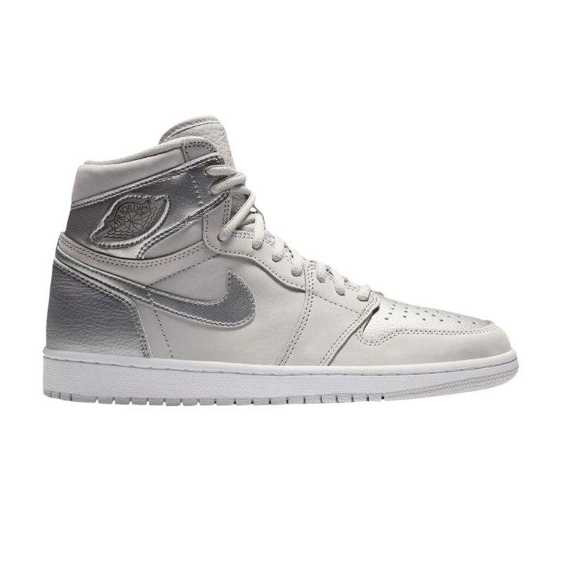 Ανδρικά Παπούτσια Air Jordan 1 Retro High Og Co.jp Γκρί Ασήμι Άσπρο