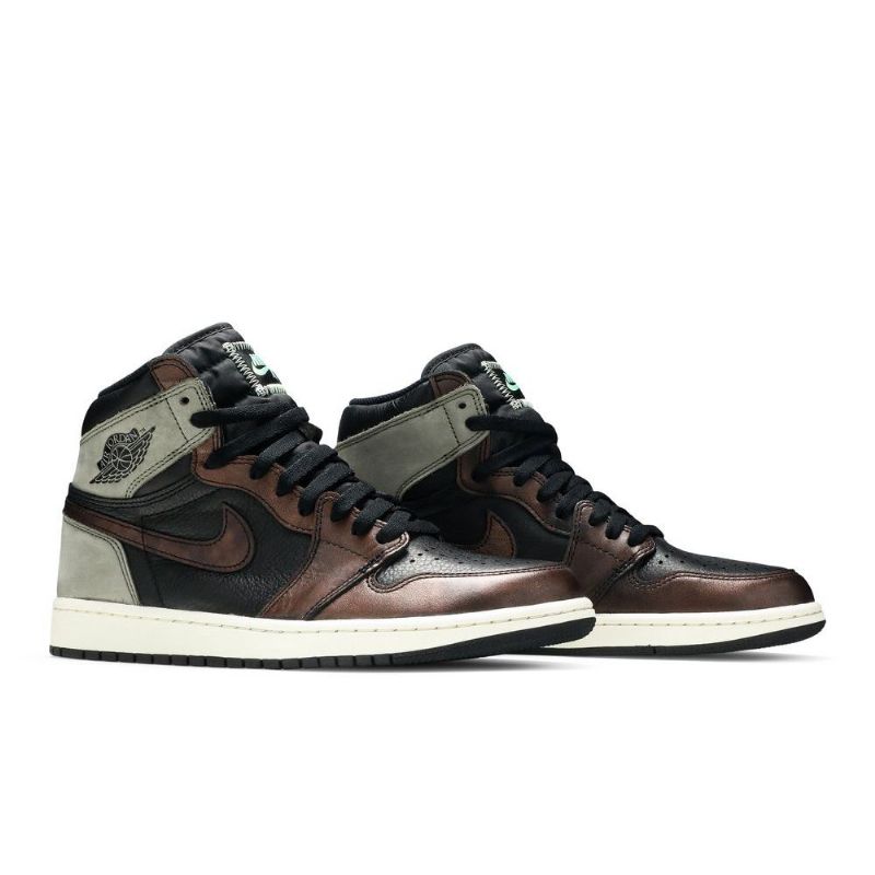 Ανδρικά Παπούτσια Air Jordan 1 Retro High Og Μαύρα Πράσινα Καφέ