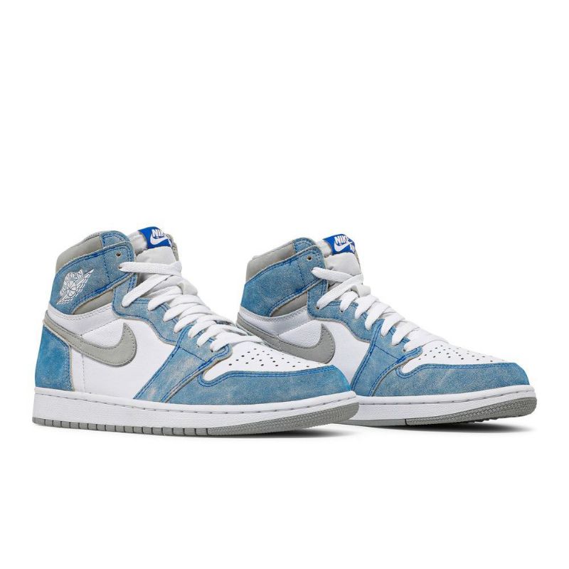 Ανδρικά Παπούτσια Air Jordan 1 Retro High Og Μπλε Γκρί Άσπρο