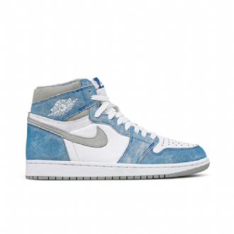 Ανδρικά Παπούτσια Air Jordan 1 Retro High Og Μπλε Γκρί Άσπρο