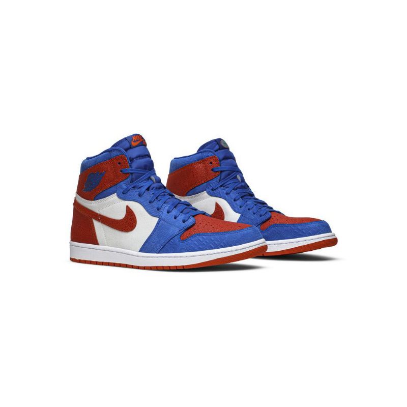 Ανδρικά Παπούτσια Air Jordan 1 Retro High Og Pe Μπλε Άσπρο Πορτοκάλι