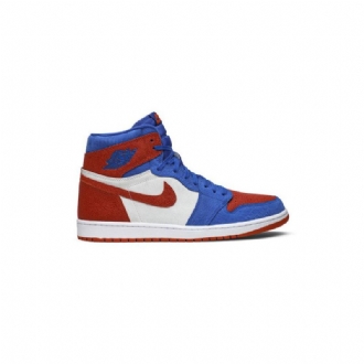 Ανδρικά Παπούτσια Air Jordan 1 Retro High Og Pe Μπλε Άσπρο Πορτοκάλι