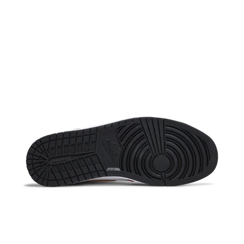 Ανδρικά Παπούτσια Air Jordan 1 Retro Ψηλά Και Κόκκινα Λευκά Κίτρινα Μαύρα