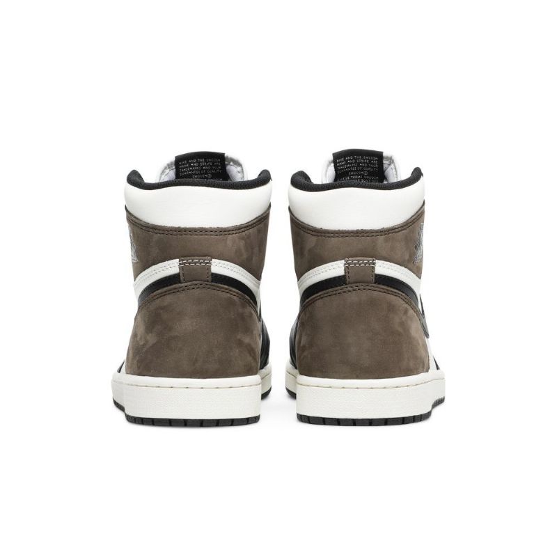 Ανδρικά Παπούτσια Air Jordan 1 Retro Ψηλά Και Λευκά Καφέ Μαύρα
