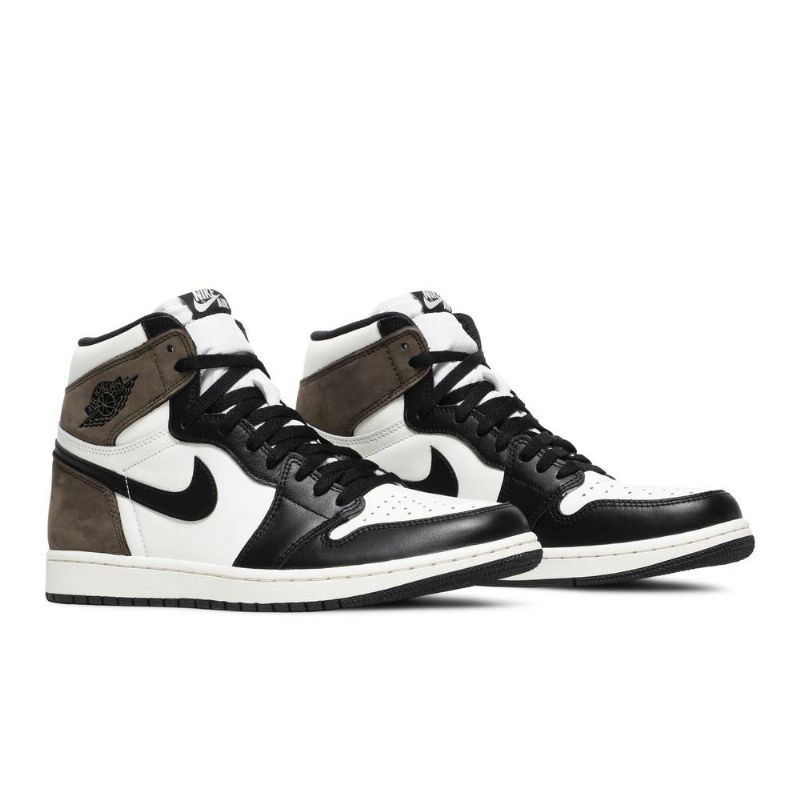 Ανδρικά Παπούτσια Air Jordan 1 Retro Ψηλά Και Λευκά Καφέ Μαύρα