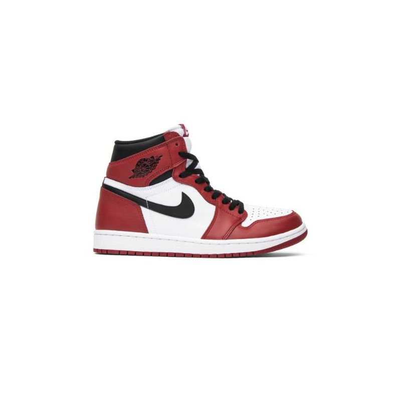 Ανδρικά Παπούτσια Air Jordan 1 Retro Ψηλά Και Λευκά Κόκκινα Μαύρα