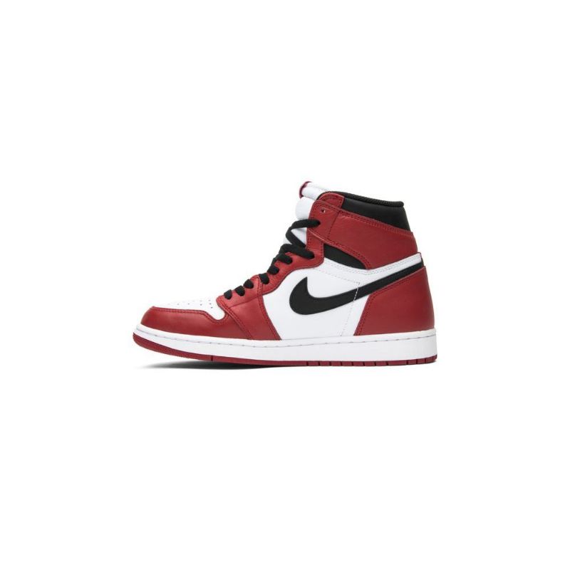 Ανδρικά Παπούτσια Air Jordan 1 Retro Ψηλά Και Λευκά Κόκκινα Μαύρα