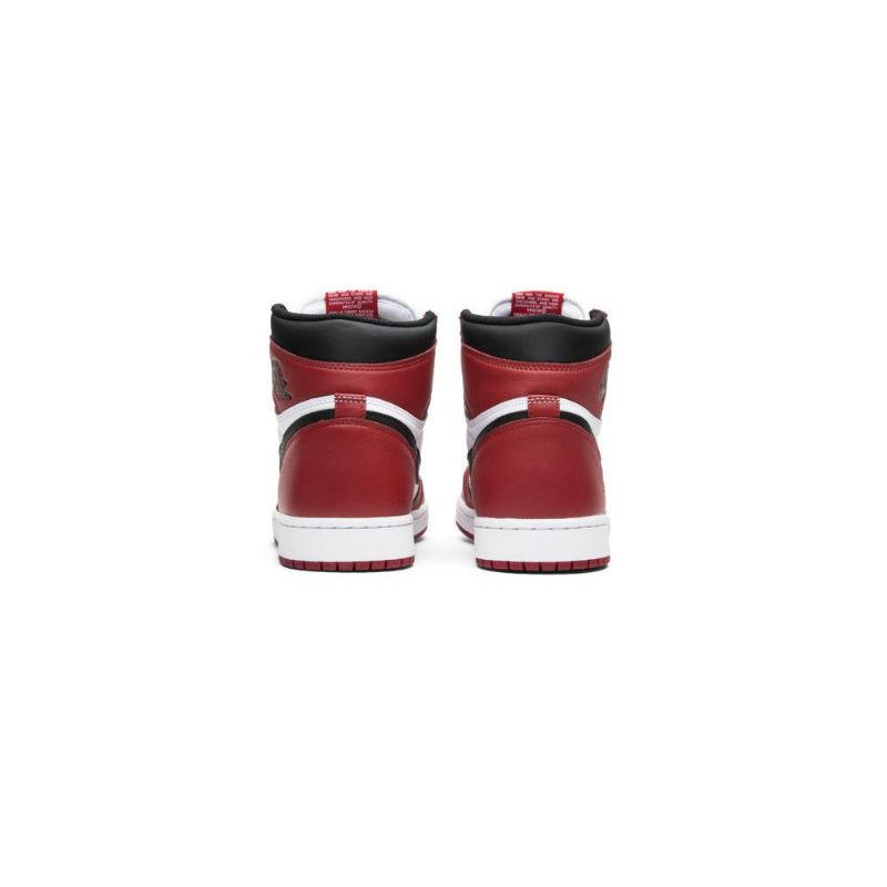 Ανδρικά Παπούτσια Air Jordan 1 Retro Ψηλά Και Λευκά Κόκκινα Μαύρα