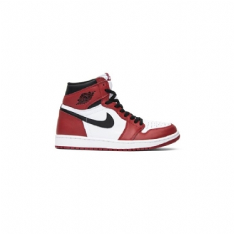 Ανδρικά Παπούτσια Air Jordan 1 Retro Ψηλά Και Λευκά Κόκκινα Μαύρα