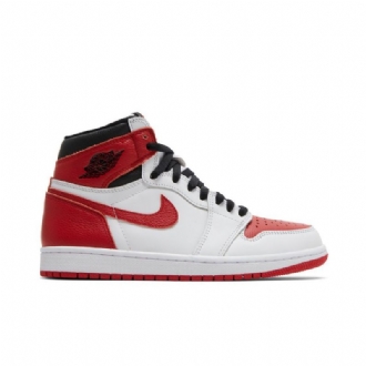 Ανδρικά Παπούτσια Air Jordan 1 Retro Ψηλά Και Λευκά Κόκκινα Μαύρα