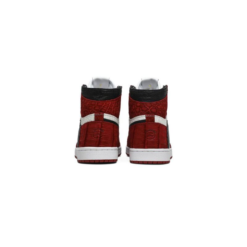Ανδρικά Παπούτσια Air Jordan 1 Retro Ψηλά Και Λευκά Κόκκινα Μαύρα