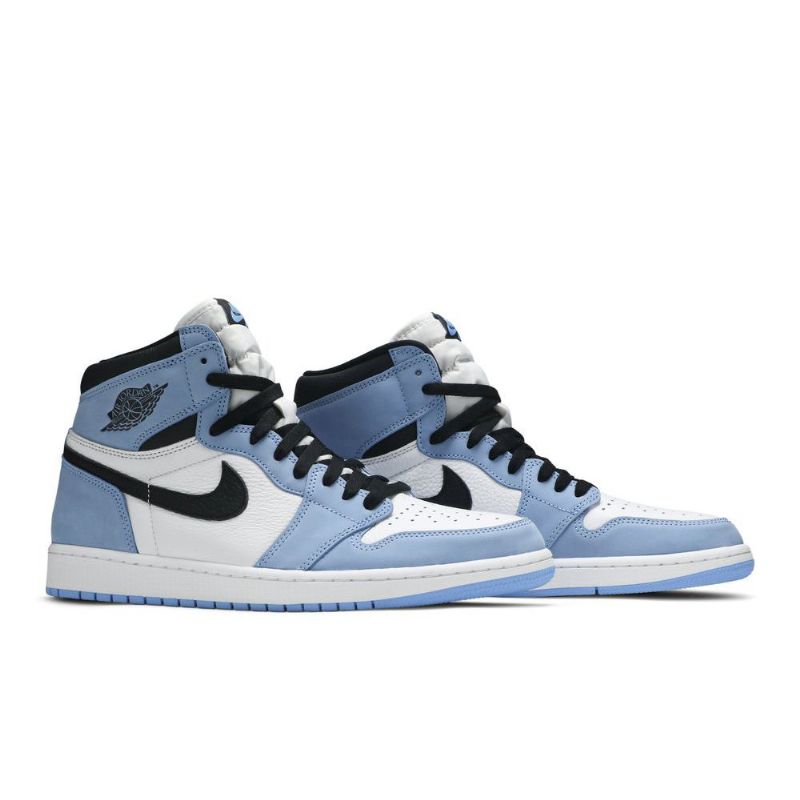 Ανδρικά Παπούτσια Air Jordan 1 Retro Ψηλά Και Λευκά Μπλε Μαύρα