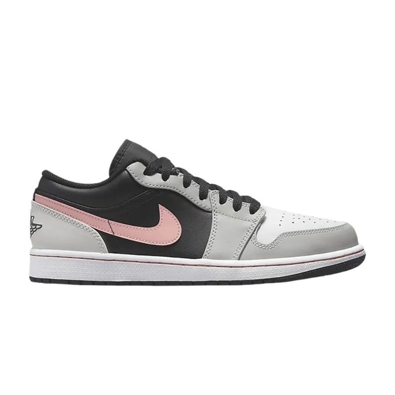 Ανδρικά Παπούτσια Air Jordan 1 Χαμηλά Μαύρα Γκρι Λευκά Ροζ