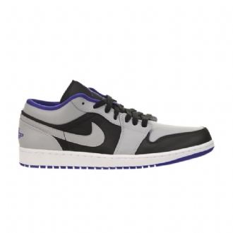 Ανδρικά Παπούτσια Air Jordan 1 Χαμηλά Μαύρα Γκρι Μπλε