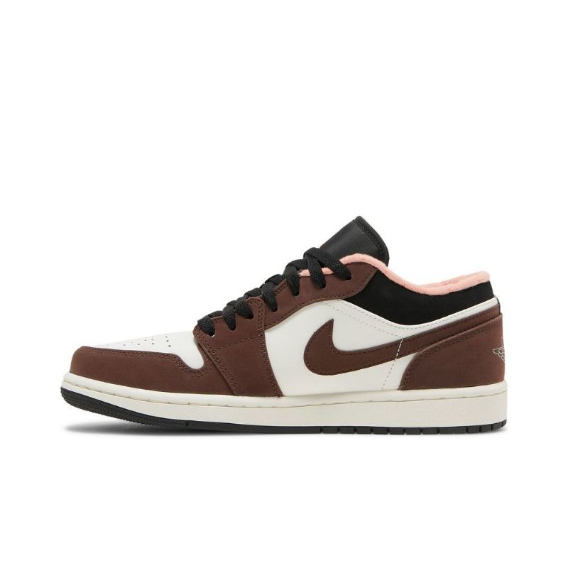 Ανδρικά Παπούτσια Air Jordan 1 Χαμηλό Καφέ Λευκό Μαύρο Ροζ