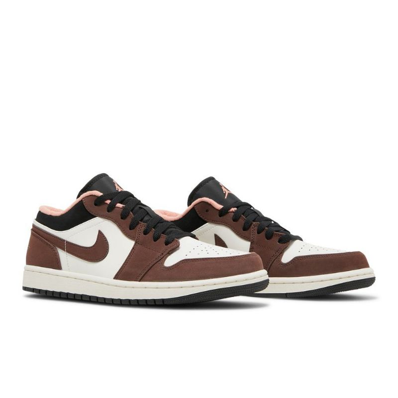 Ανδρικά Παπούτσια Air Jordan 1 Χαμηλό Καφέ Λευκό Μαύρο Ροζ