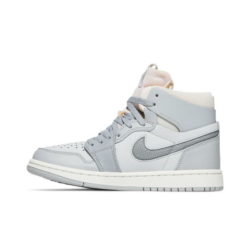 Ανδρικά Παπούτσια Air Jordan 1 Zoom Comfort Λευκά Γκρι