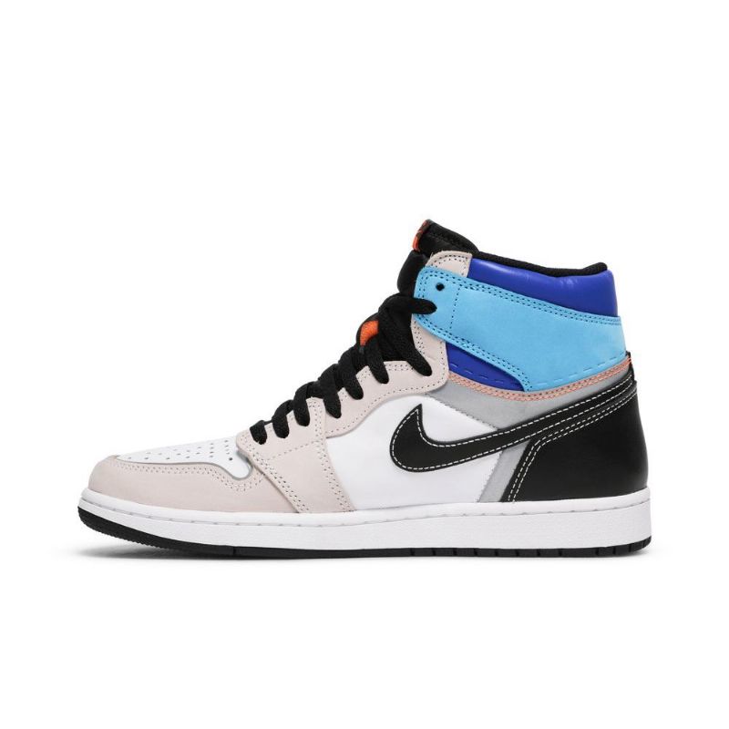 Ανδρικά Πολύχρωμα Παπούτσια Air Jordan 1 Retro High Og Άσπρο