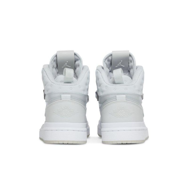 Γυναικεία Παπούτσια Air Jordan 1 Acclimate Άσπρο Γκρί
