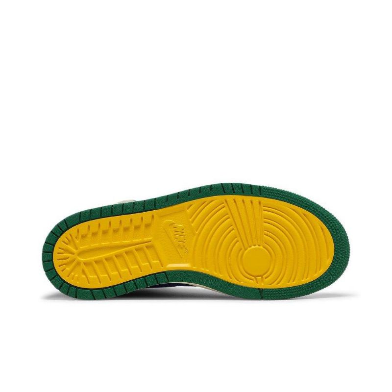 Γυναικεία Παπούτσια Air Jordan 1 Aleali May High Zoom Comfort Μπλε Πράσινος