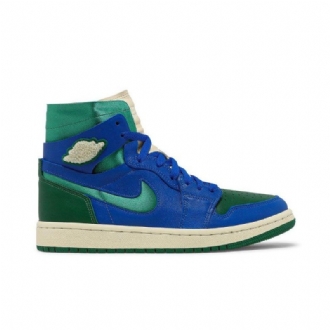 Γυναικεία Παπούτσια Air Jordan 1 Aleali May High Zoom Comfort Μπλε Πράσινος