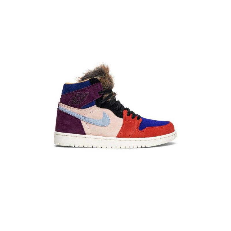 Γυναικεία Παπούτσια Air Jordan 1 Aleali May Retro High Bordeaux Ροζ Κόκκινος Μπλε Μαύρος