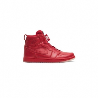 Γυναικεία Παπούτσια Air Jordan 1 Anna Wintour Retro Με Ψηλό Φερμουάρ Κόκκινο