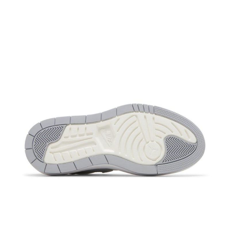 Γυναικεία Παπούτσια Air Jordan 1 Elevate Low Άσπρο Γκρί