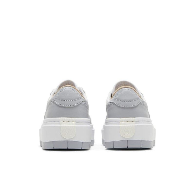 Γυναικεία Παπούτσια Air Jordan 1 Elevate Low Άσπρο Γκρί