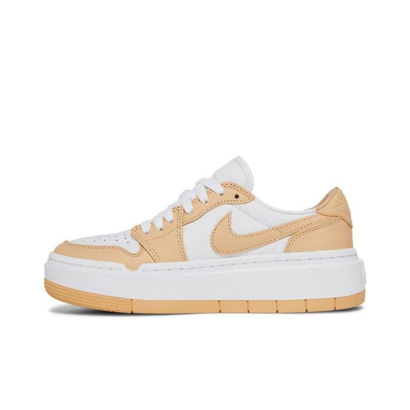Γυναικεία Παπούτσια Air Jordan 1 Elevate Low Άσπρο Καστανός