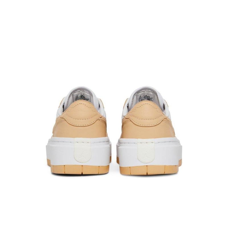 Γυναικεία Παπούτσια Air Jordan 1 Elevate Low Άσπρο Καστανός