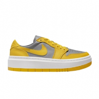 Γυναικεία Παπούτσια Air Jordan 1 Elevate Low Γκρί Κίτρινος