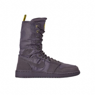 Γυναικεία Παπούτσια Air Jordan 1 Explorer Xx Γκρί Κίτρινος