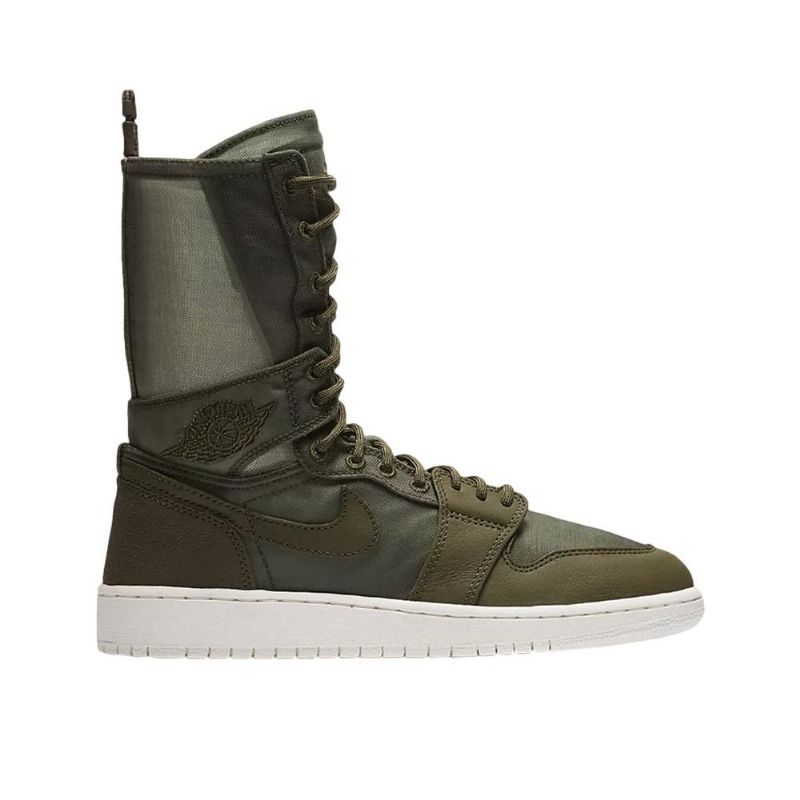 Γυναικεία Παπούτσια Air Jordan 1 Explorer Xx Olive Πράσινος Άσπρο