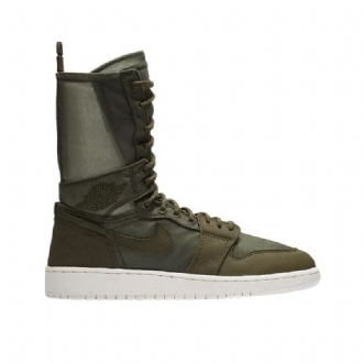 Γυναικεία Παπούτσια Air Jordan 1 Explorer Xx Olive Πράσινος Άσπρο