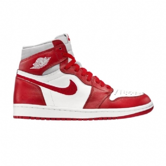 Γυναικεία Παπούτσια Air Jordan 1 High Og Άσπρο Κόκκινος
