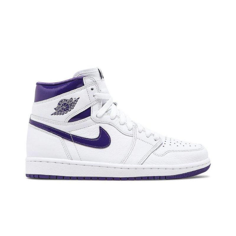 Γυναικεία Παπούτσια Air Jordan 1 High Og Άσπρο Μωβ