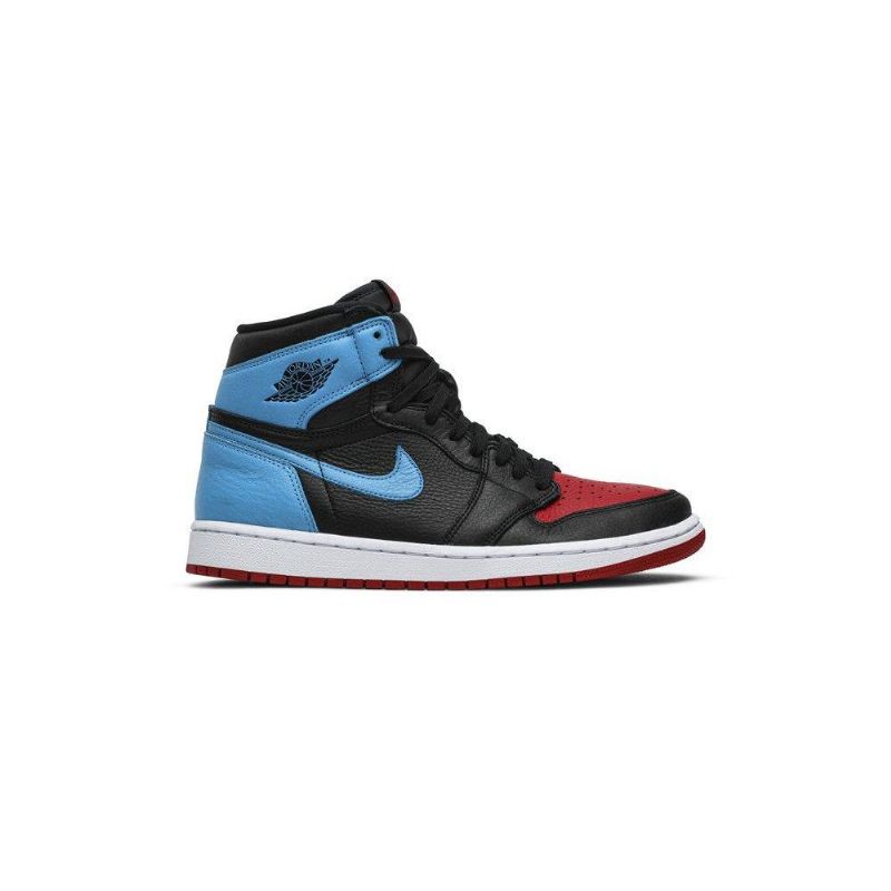 Γυναικεία Παπούτσια Air Jordan 1 High Og Μαύρα Μπλε Κόκκινα