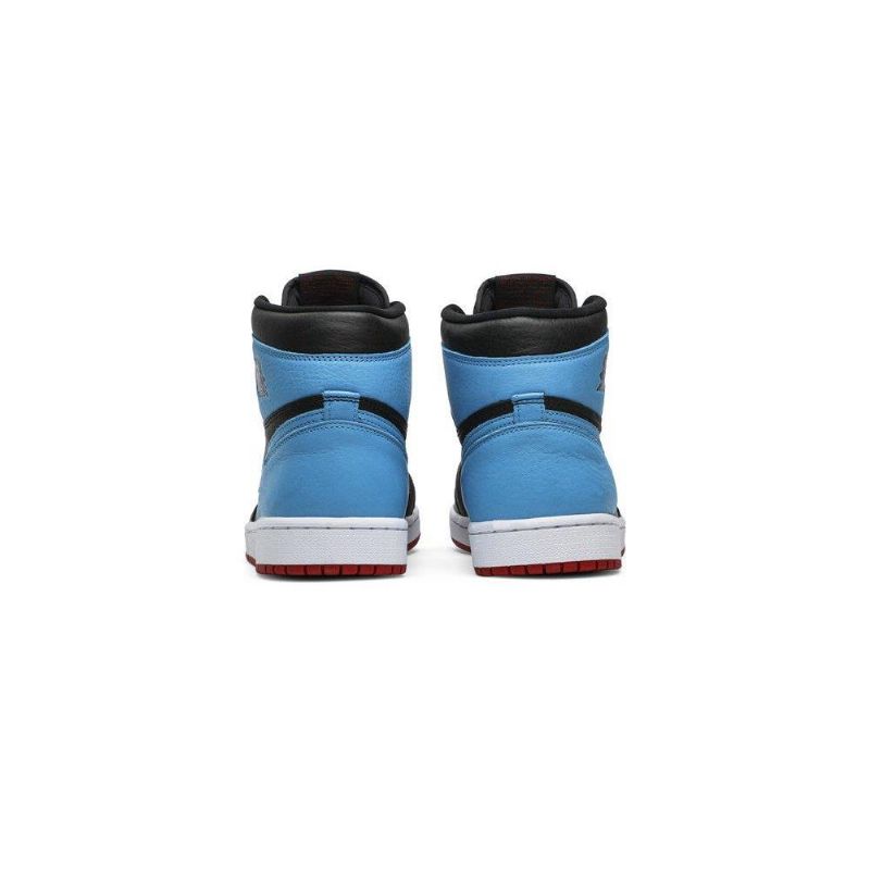 Γυναικεία Παπούτσια Air Jordan 1 High Og Μαύρα Μπλε Κόκκινα